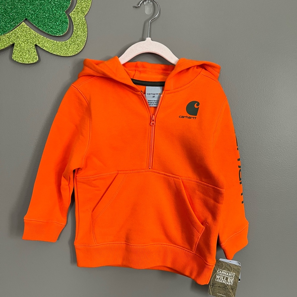 Boys Carhartt half zip